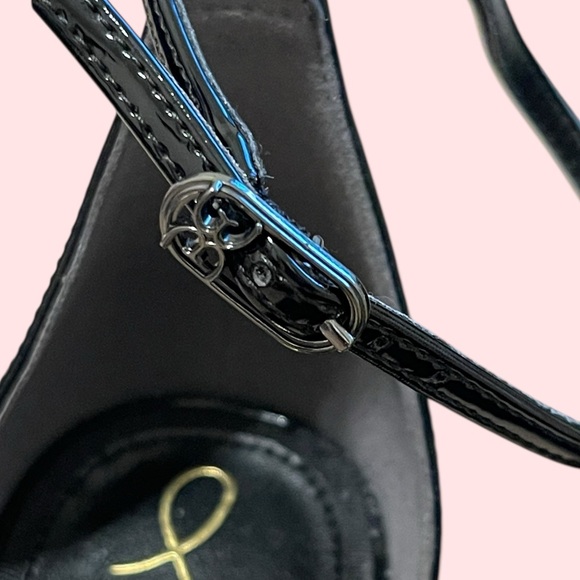 Sam Edelman Jullian Black Patent Platform Heels, 9 - Picture 5 of 10